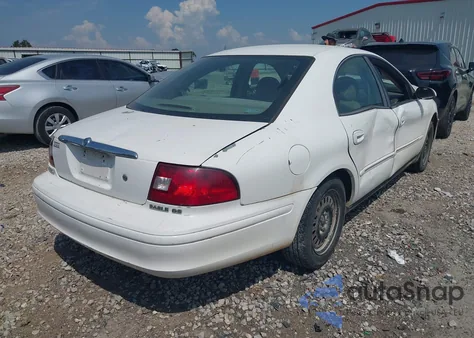 2002 Mercury Sable Gs from USA, damaged, VIN 1MEFM50U22G633512